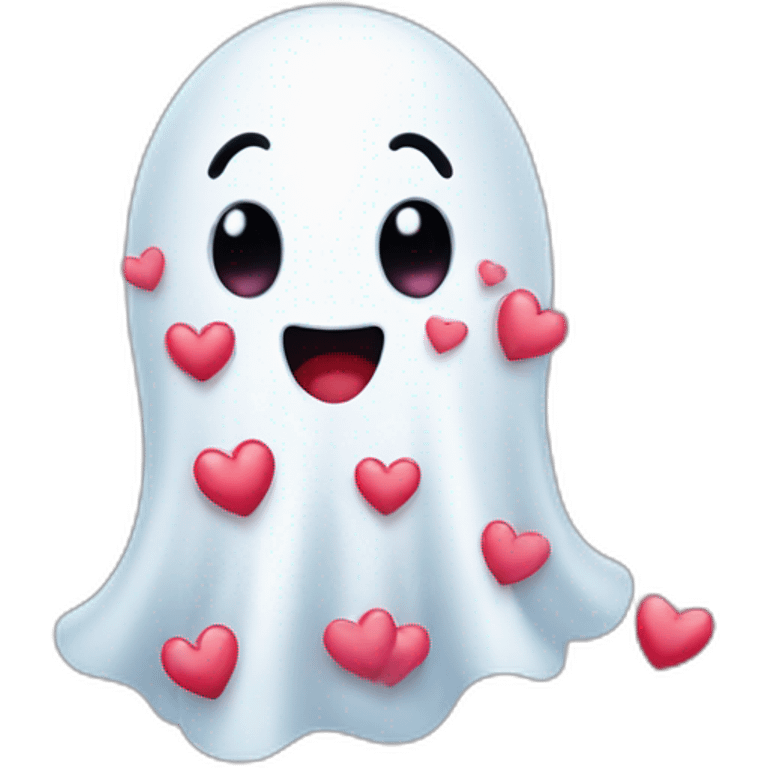 ghost-in-love-with-many-hearts emoji