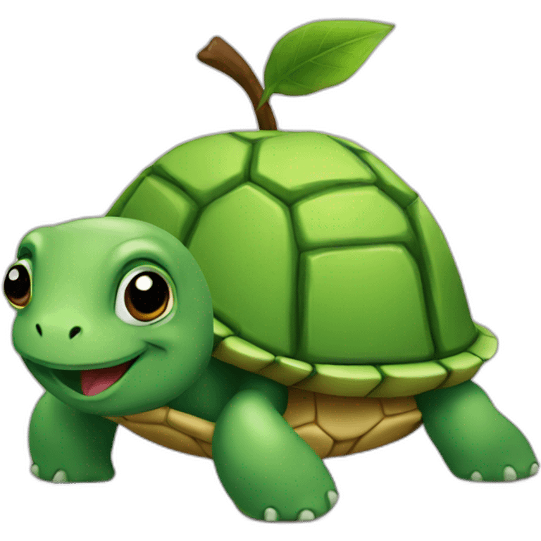 apple turtle emoji