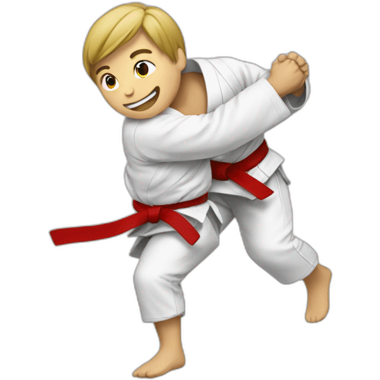 Judo competition  emoji