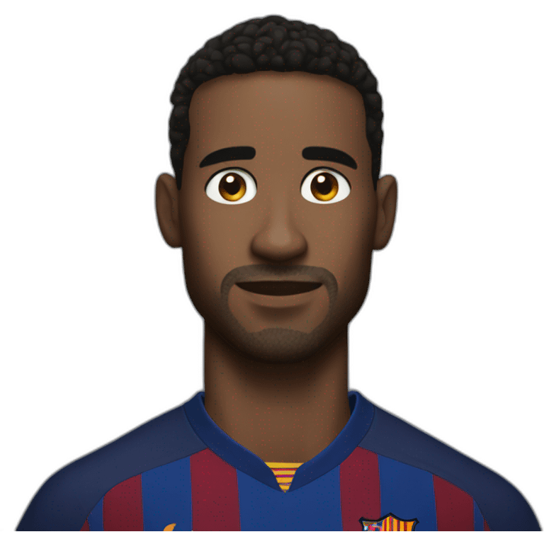 FC Barcelona player emoji