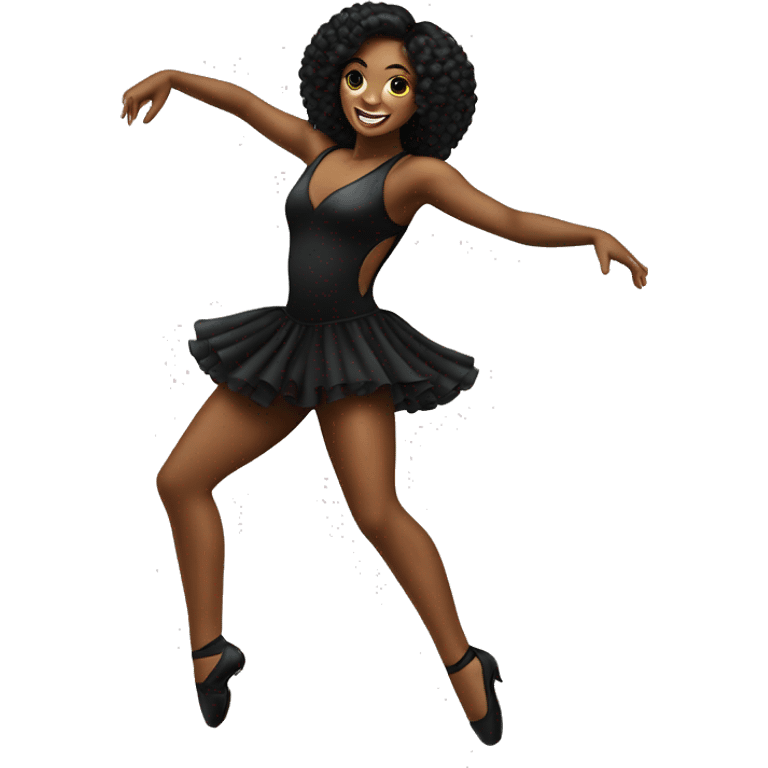  in Chicago all that jazz dancer black emoji