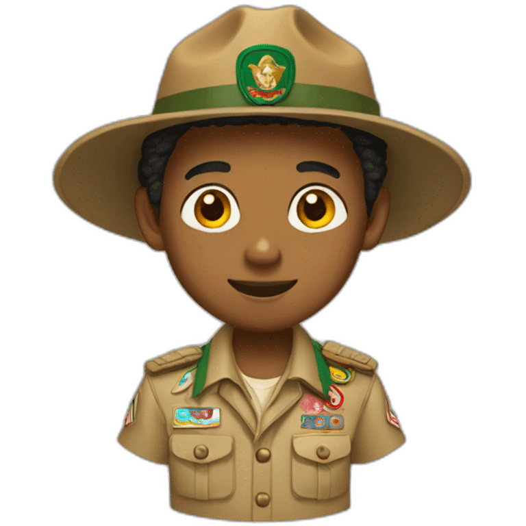 madagascar boy scout emoji