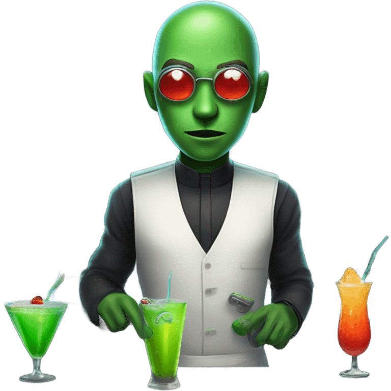 martian barman emoji