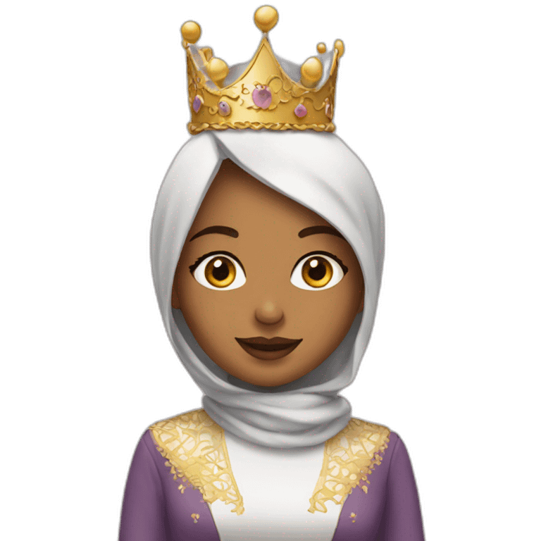 Happy Birthday Queen muslim emoji