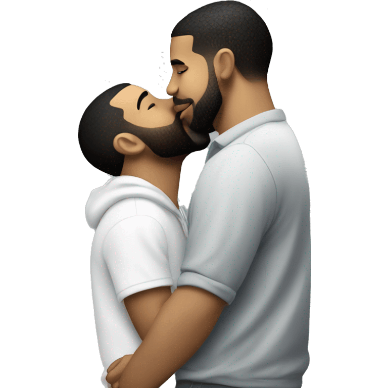 Drake kissing Drake emoji