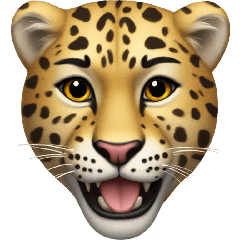 corazon de leopardo emoji