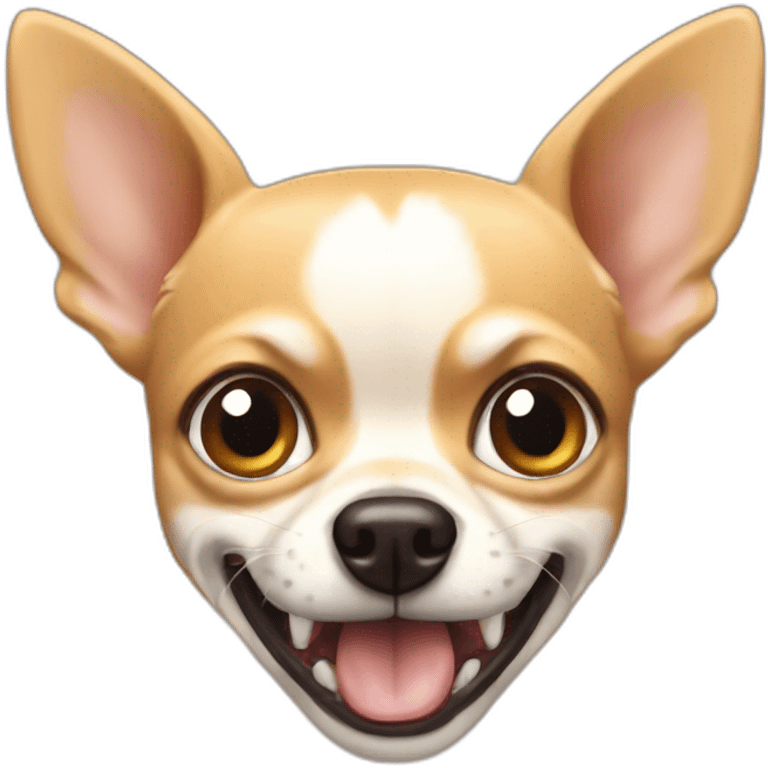 growling chihuahua emoji