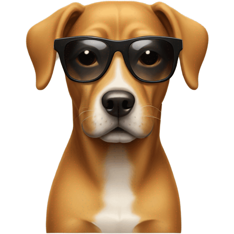 dog with sunglasses  emoji