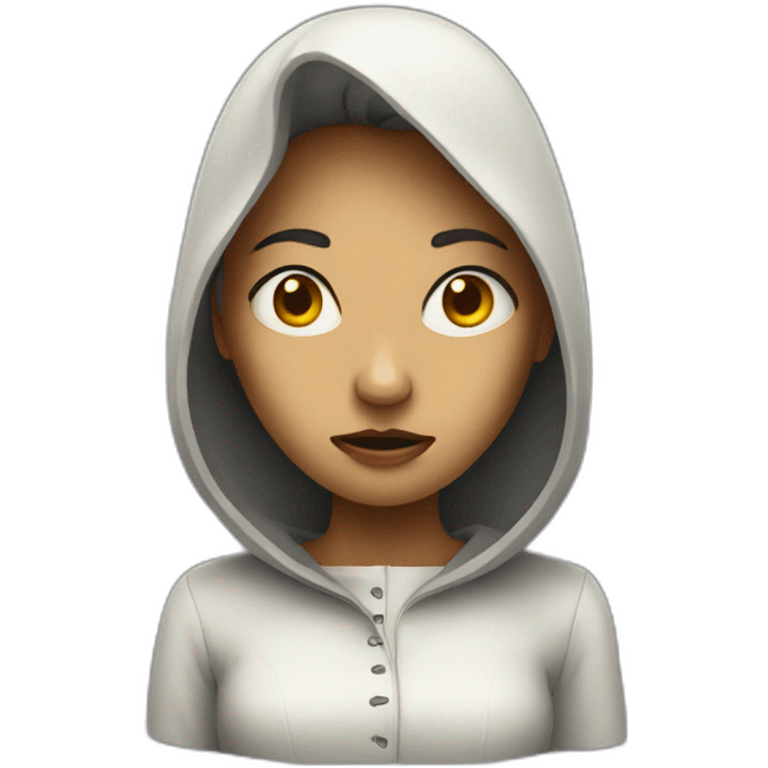 cursed woman emoji