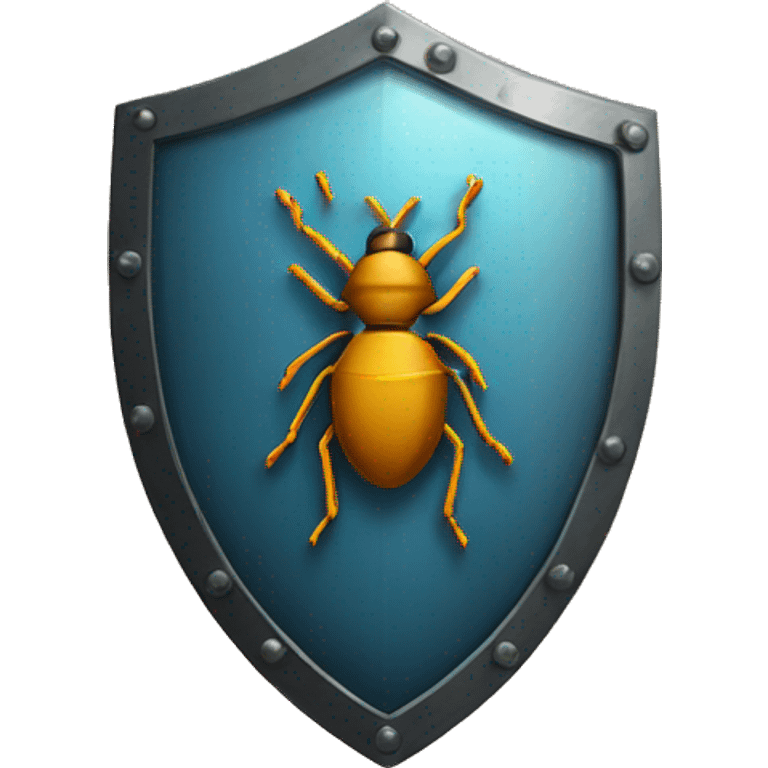 shield with anti bug icon emoji