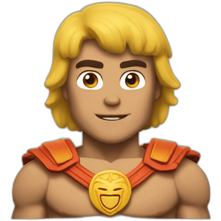 Heman en candela emoji