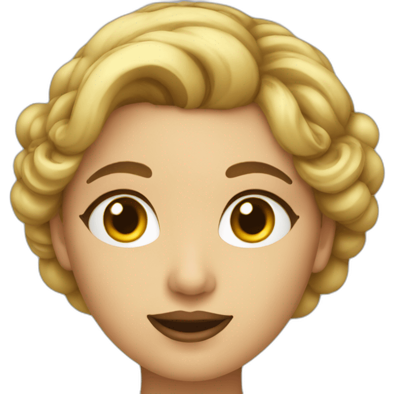 Opera singer female young emoji