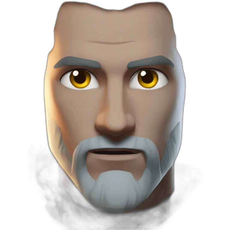 Witcher with gems emoji