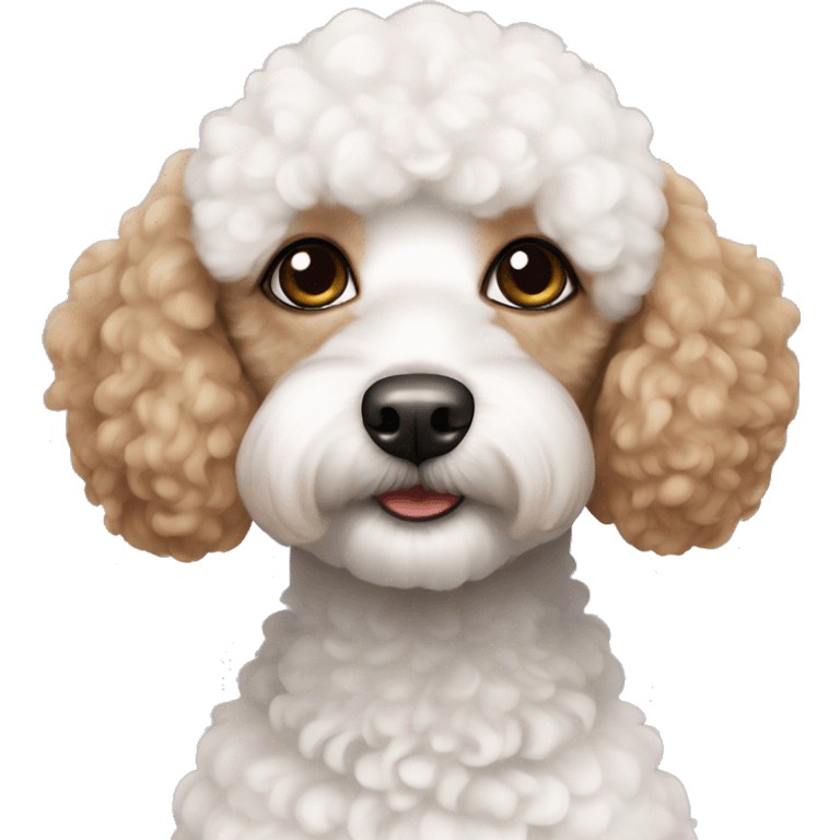 white toy poodle emoji