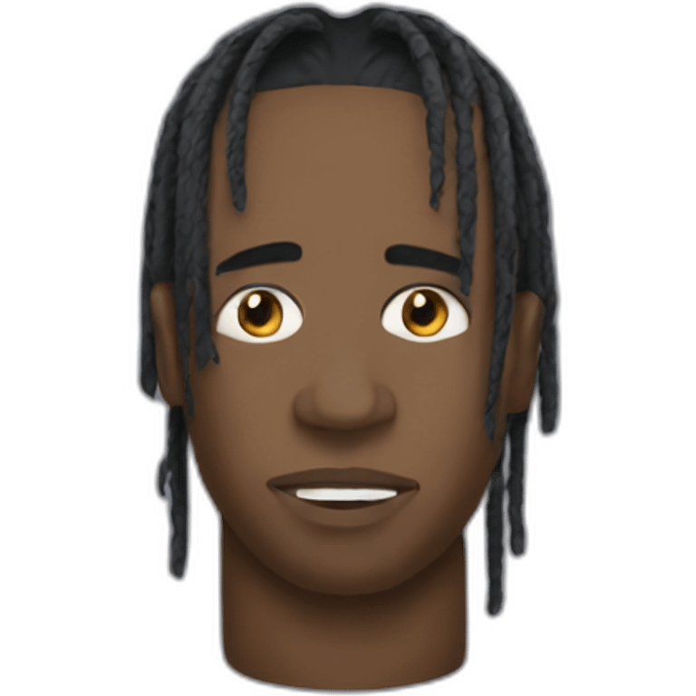 Travis Scott straight up emoji