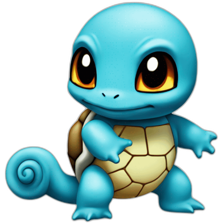 squirtle with black shades emoji