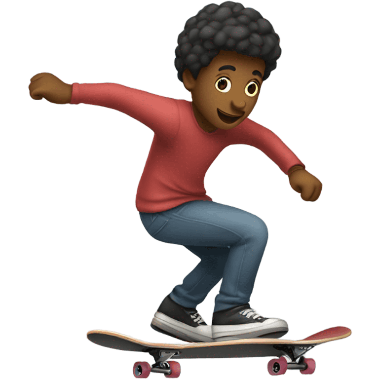 Me skateboarding  emoji