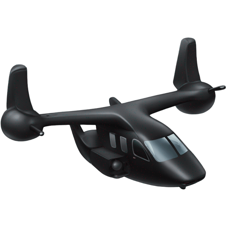 12 propeller evtol aircraft black emoji