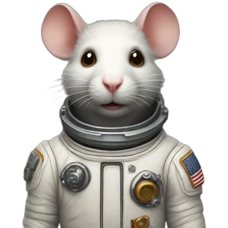 astronaut Warhammer rat emoji