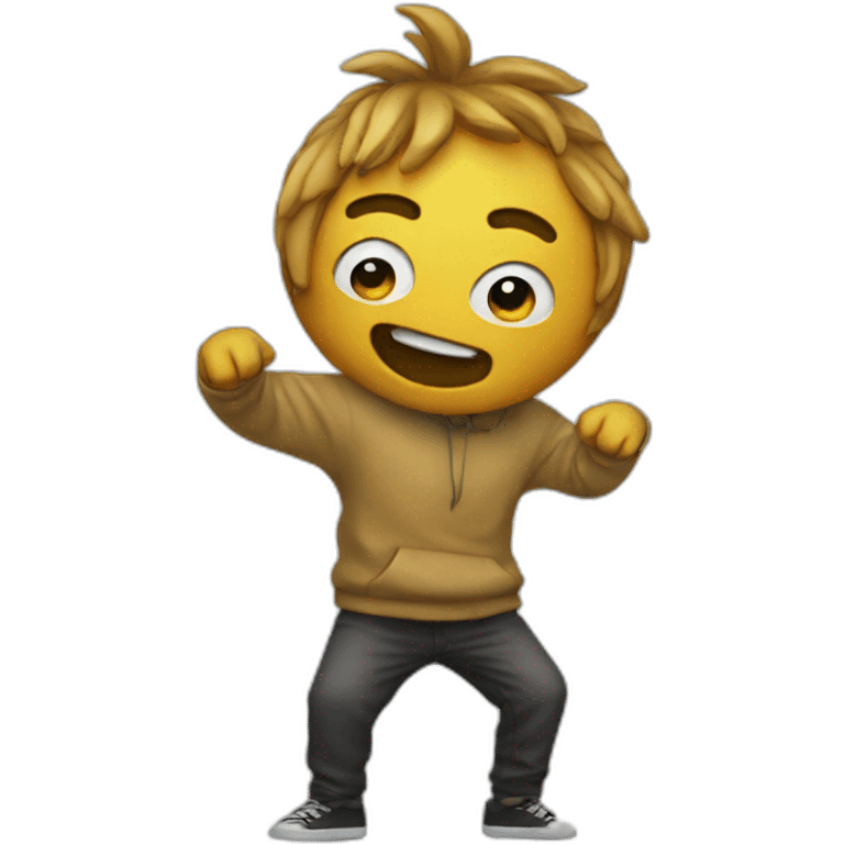 Emoji dab emoji