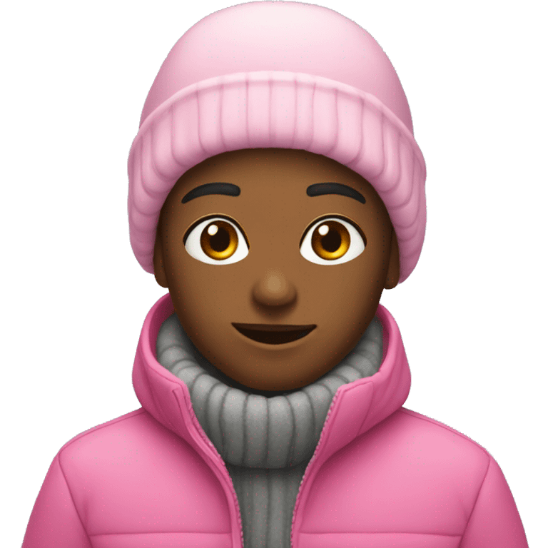 winter pink emoji