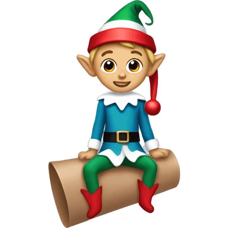 Elf on a shelf emoji