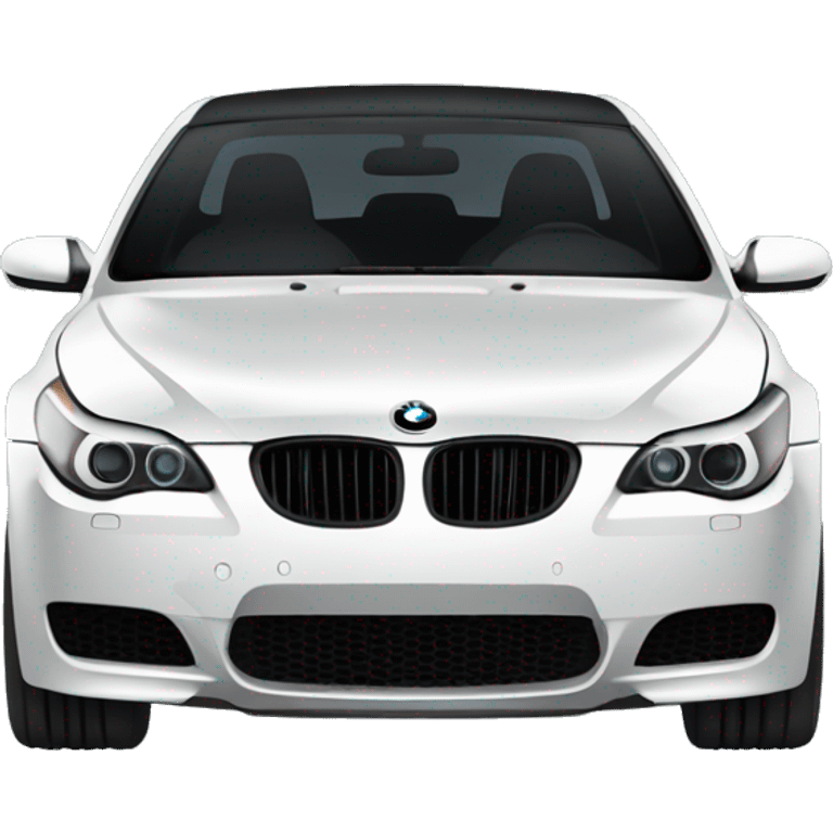 Bmw car black m5 e60  emoji