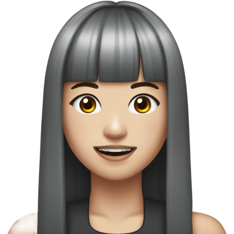 a lady like lisa from blackpink emoji