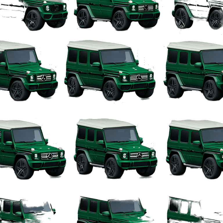 Mercedes amg g wagon g63 car in dark green that has “tycho” written on it emoji