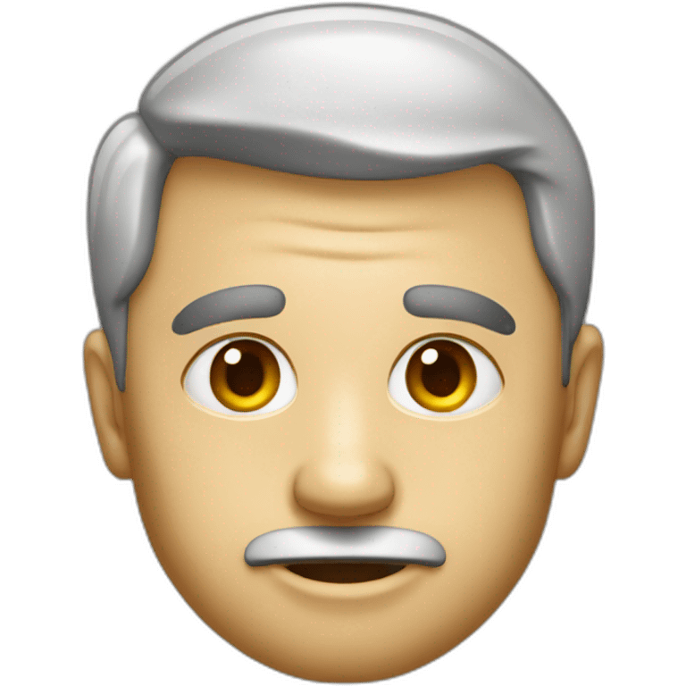 Big head billionaire emoji