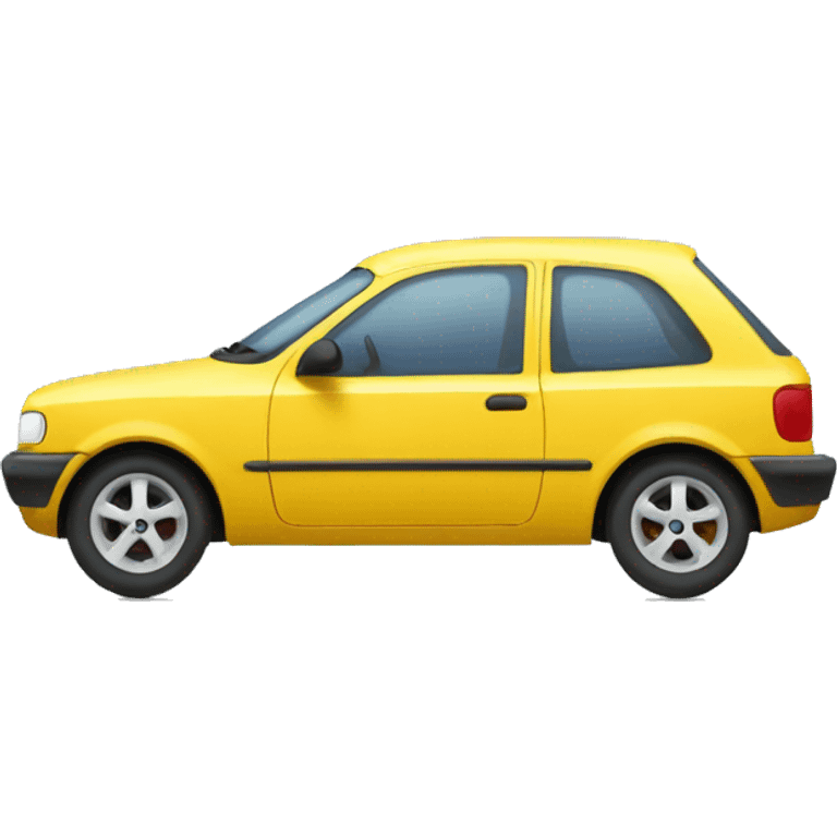 Voiture avec des bras  emoji