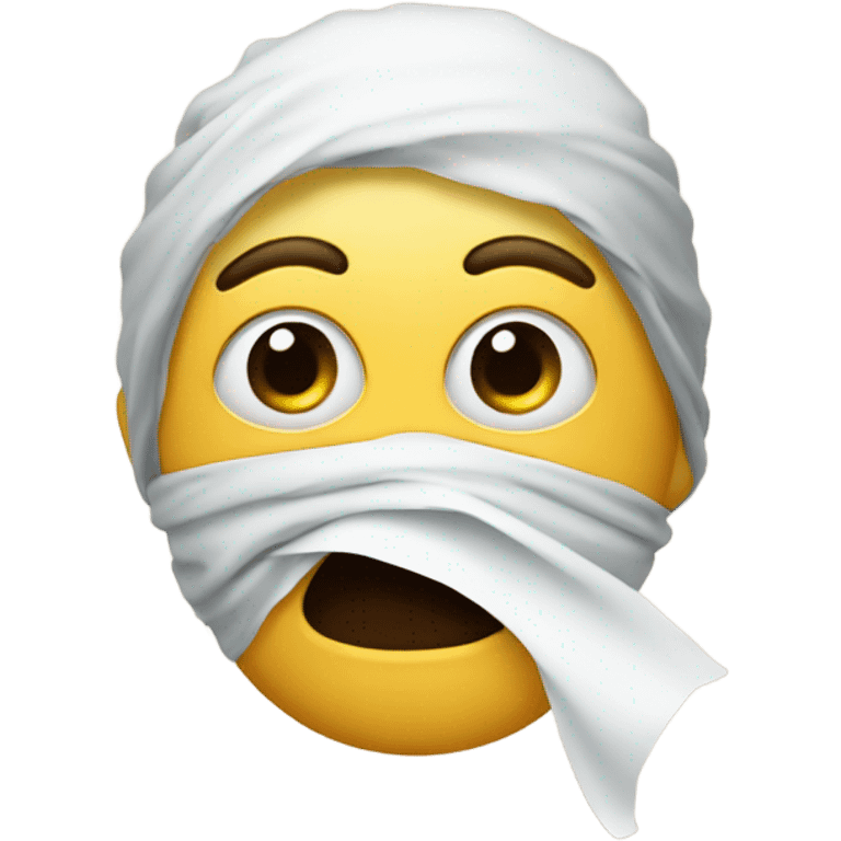 Emoji wiping its nose  emoji