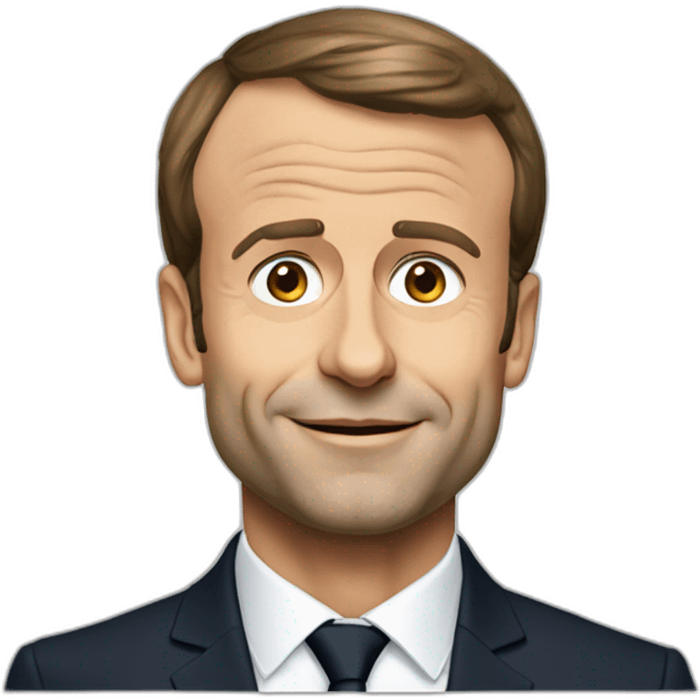 Emmanuel Macron  emoji