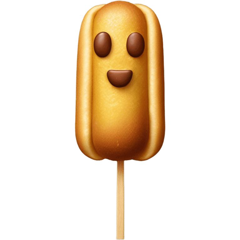 Corn dog emoji