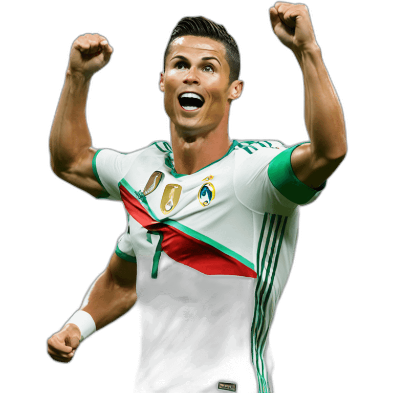 Cristiano ronaldo celebration emoji