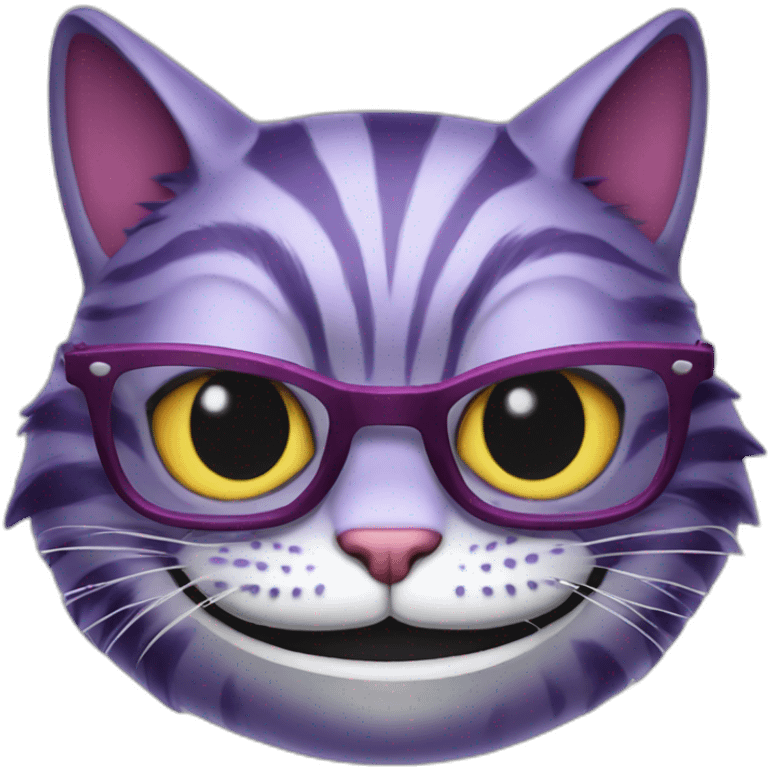 cheshire-cat-hipster emoji