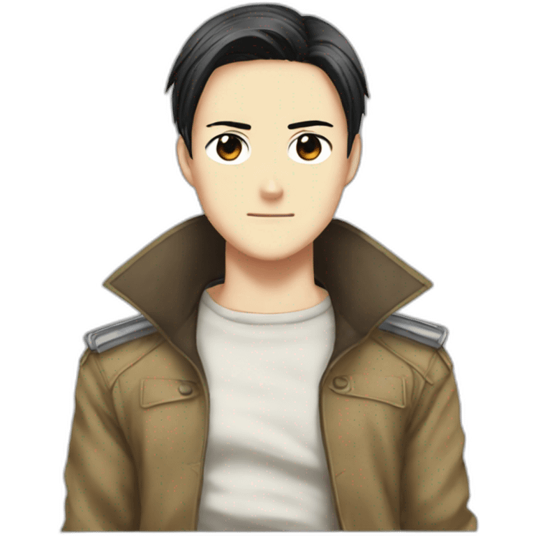 levi from aot emoji