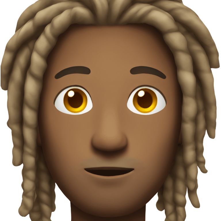 Man with dreadlocks emoji