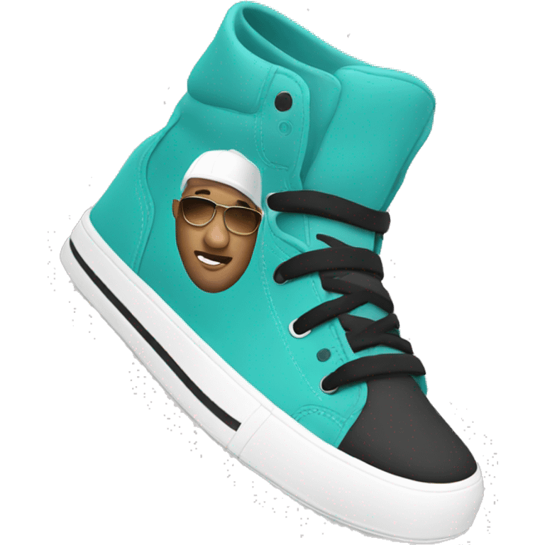 Hip hop sneakers  emoji