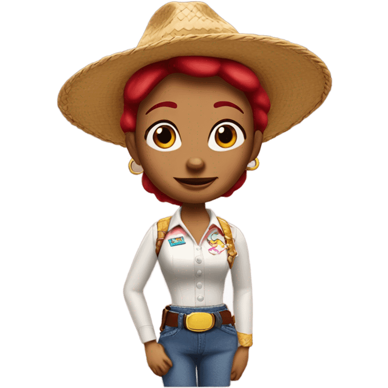 Jessie from Toy Story emoji