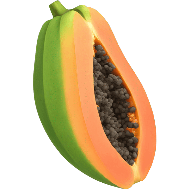 papaya emoji