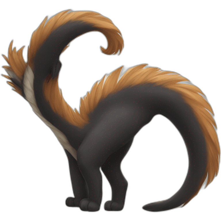 a tail giant emoji