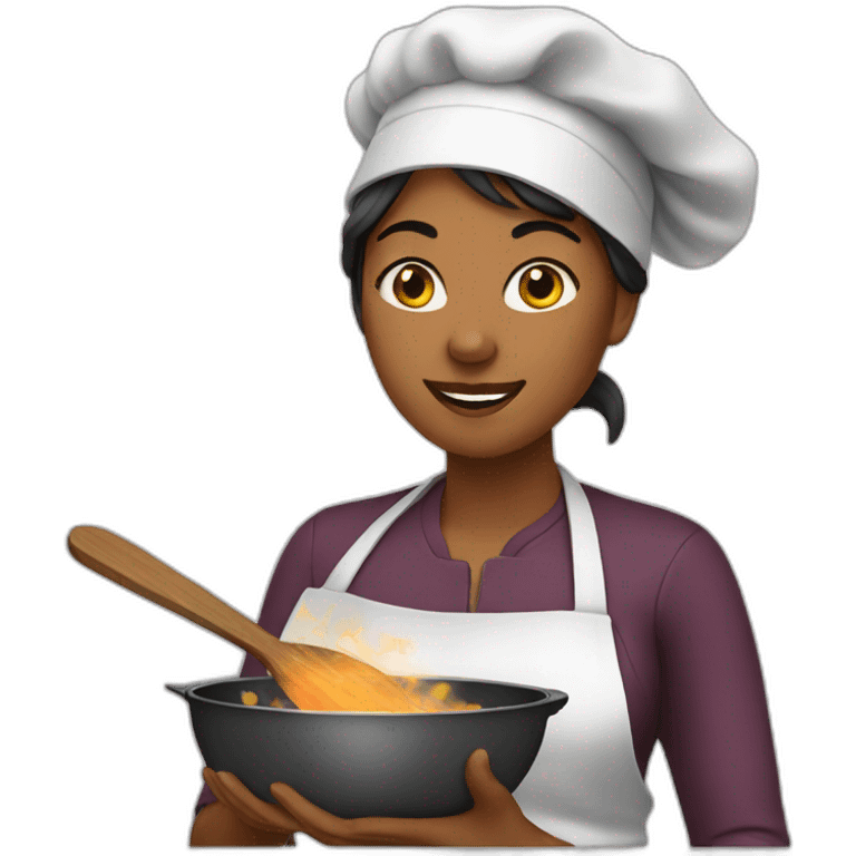 women cooking emoji