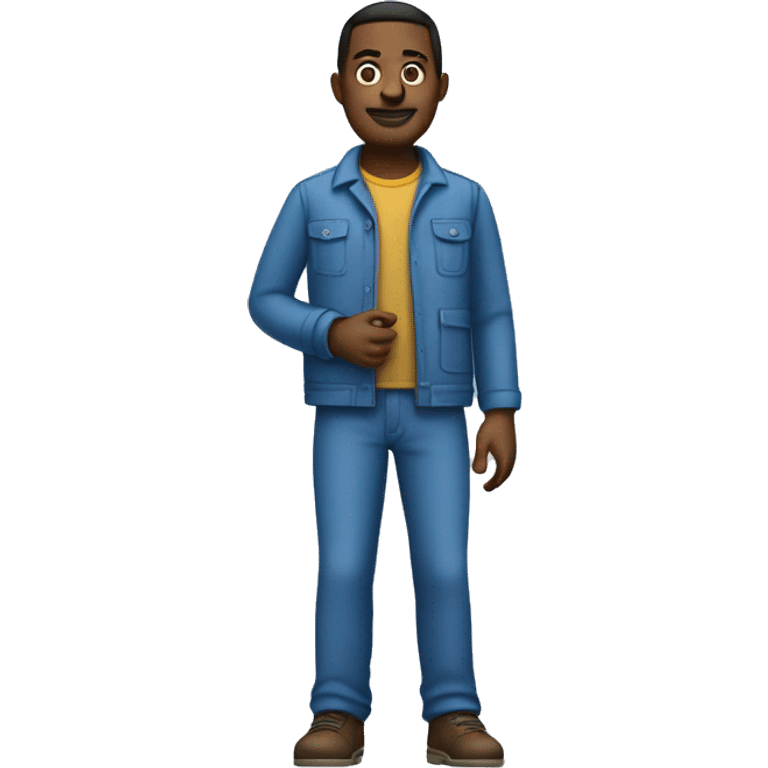 blueprint full body man emoji