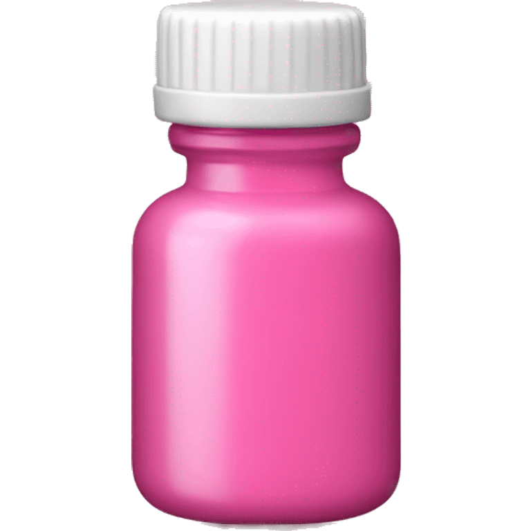 Adderall pink bottle  emoji