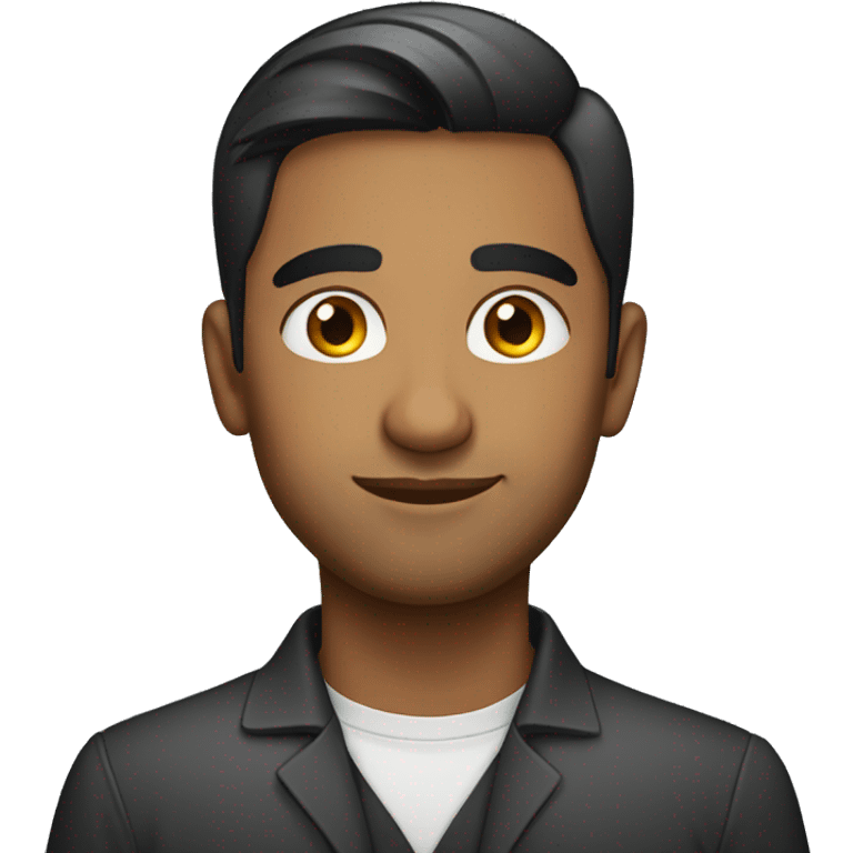 Young 30 year old professional indian male emoji