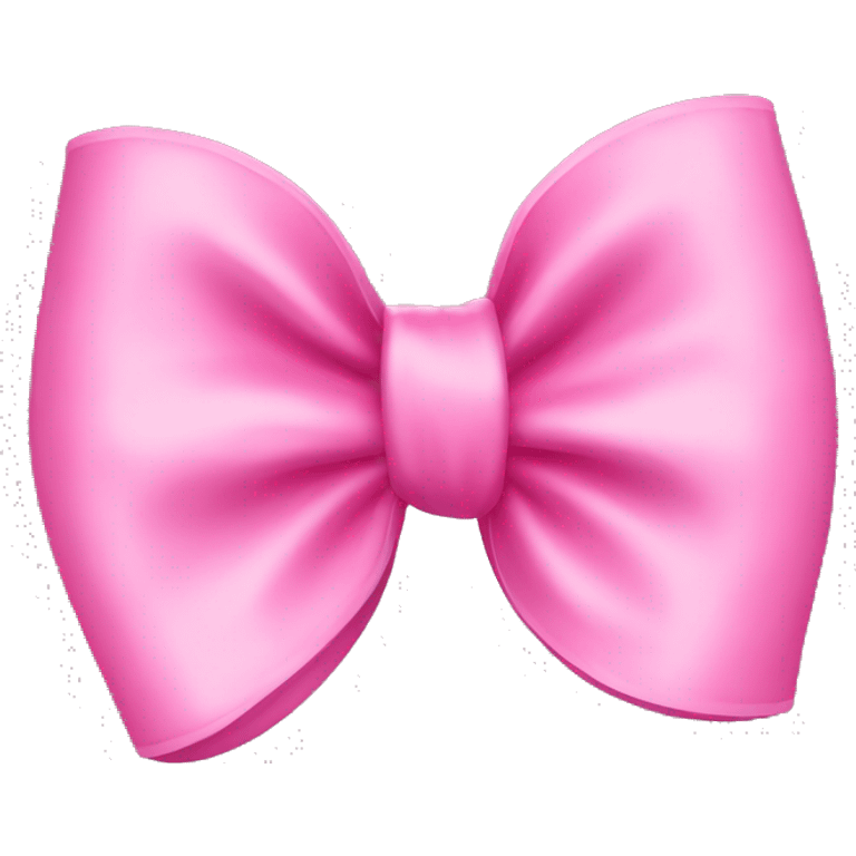 A pink bow  emoji