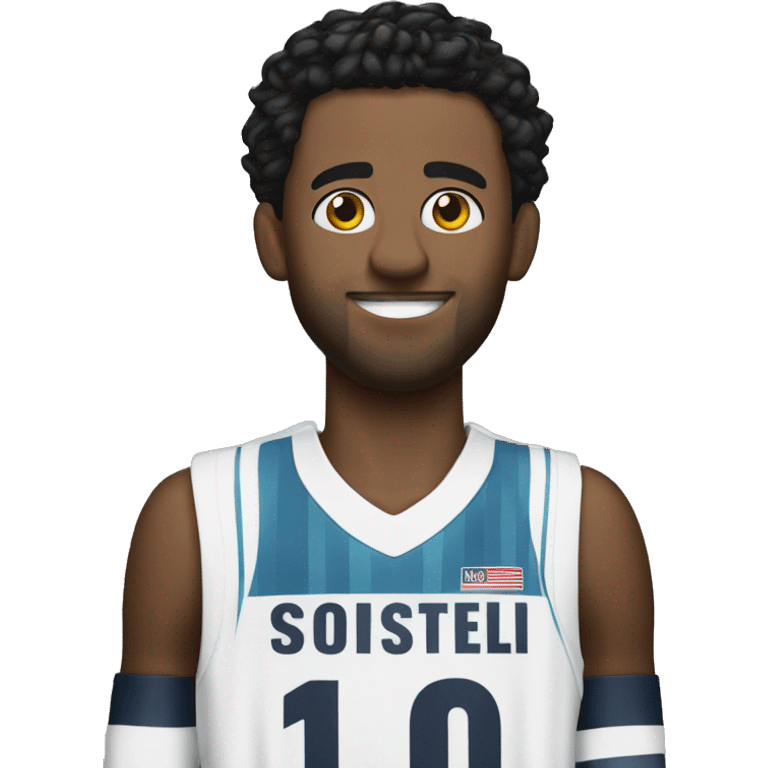 Scottie Barnes with 10 assists and 10 rebounds on the scoreboard  emoji