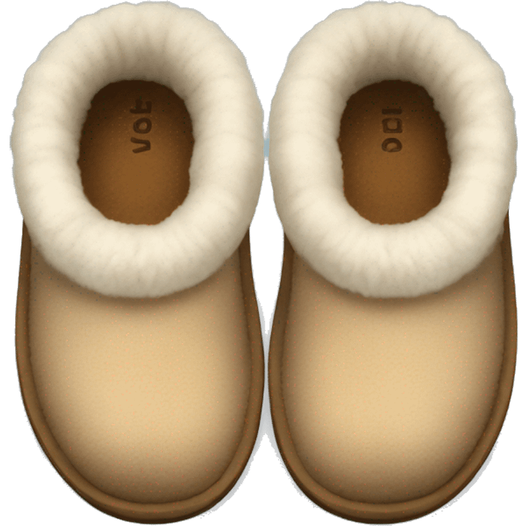 UGG slippers  emoji