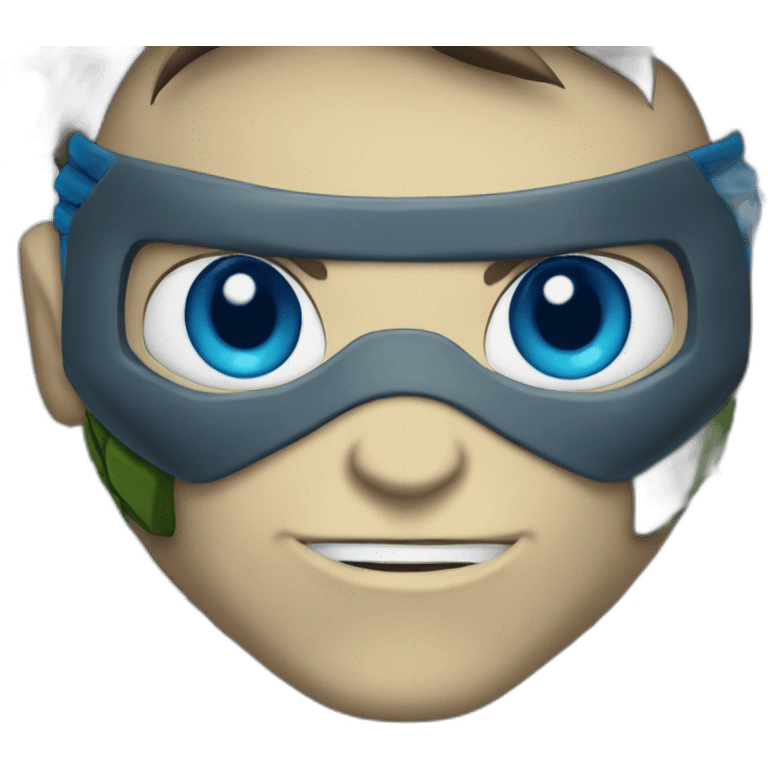 TMNT 2012 Leonardo with blue eyes emoji